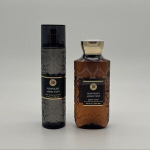 Bath & Body Works Everyday Luxuries Midnight Addiction Men’s Gift Set NWT